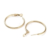 Ring 304 Stainless Steel Hoop Earrings for Women Men EJEW-B049-02B-G-2