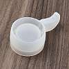 Flat Round with Handle DIY Silicone Candlesticks Molds SIMO-G010-02B-5