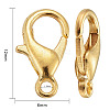 Zinc Alloy Lobster Claw Clasps X1-E102-NFG-3