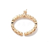 Heart Brass Cuff Cup Peg Ring Settings LS-KK-A244-02C-G-3