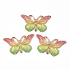 Transparent Acrylic Pendants X-TACR-R140-08H-1