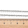 Tarnish Resistant Classic Plain 304 Stainless Steel Mens Womens Cable Chain Necklace Making STAS-P045-01P-3