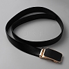 Leather Chain Belt for Man AJEW-WH0504-42A-1