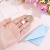 1Pc Natural Pearl Flat Round Pendants STER-BBC0009-63-3
