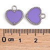 304 Stainless Steel Enamel Charms STAS-L022-485P-02-3