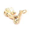 Journey Theme Brass Pendants KK-K301-01B-G-2