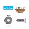 Brass Spacer Beads KK-AR0001-67-2