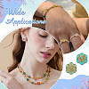160Pcs 8 Colors Transparent Acrylic Beads TACR-ME0001-04-5