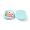 Opaque Cute Cartoon Resin Cabochons LS-CRES-O006-06E-2