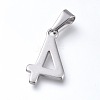 Non-Tarnish 304 Stainless Steel Pendants STAS-L210-05J-P-2
