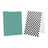 Plastic Embossing Folders DIY-WH0186-01-3