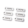 (Defective Closeout Sale: Blister) Tibetan Style Alloy Inspirational Message Pendants TIBEP-XCP0001-02A-2