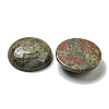 Natural Unakite Cabochons G-C115-02B-27-2