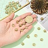 30Pcs Ion Plating(IP) 304 Stainless Steel Bead Caps STAS-YW0003-29-3