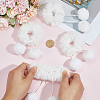 Fur Plush Elastic Hair Accessories OHAR-PH0001-35B-3