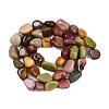 Natural Alashan Agate Beads Strands G-Q060-E19-02-3