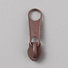 Spray Painted Zinc Alloy Zipper Pull FIND-WH0427-33A-12-1