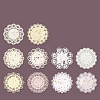 Lace Cut Flower Scrapbook Paper Pads DIY-H170-03C-2