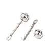 304 Stainless Steel Threaded Ball Eyepin X-STAS-G385-01P-01-2