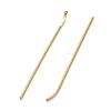 Brass Hair Stick Findings KK-F830-03G-2