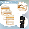 14Pcs Rectangle Alloy Buckles FIND-CY0002-02G-6