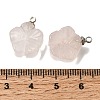 Natural Rose Quartz Pendants GG-CBA487A-01P-03-3