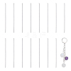 925 Sterling Silver Flat Head Pins STER-UN0001-15A-1
