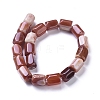 Natural Red Agate Beads Strands G-L542-B14-3