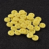 2-Hole Flat Round Resin Sewing Buttons for Costume Design BUTT-E119-36L-18-1