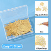 20Pcs 10 Styles Brass Filigree Big Pendants KKC-TA0001-03-4