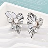 304 Stainless Steel Stud Earrings EJEW-S246-04P-1