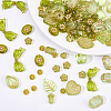 120Pcs 6 Styles Transparent Acrylic Beads OACR-SC0003-09-6