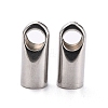 304 Stainless Steel Cord Ends X-STAS-H153-08P-2