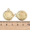 304 Stainless Steel Pendant Cabochon Settings STAS-I358-01G-3