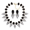Alloy Rhinestone Jewelry Sets FS-WG3ECD0-03-1