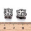 304 Stainless Steel European Style Large Hole Beads STAS-T072-112AS-3