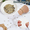 350Pcs Electroplated Synthetic Non-magnetic Hematite Beads Strands G-SC0003-65A-6