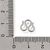 Brass M-Hook Clasps KK-CBA0DF0-14D-P-3