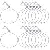 12Pcs Rack Plating Brass Chain Bracelet Making MAK-ME0001-07P-1