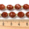 Natural Red Jasper Beads Strands G-N342-39-5