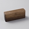 Rectangle Wooden Couple Ring Storage Boxes CON-WH0099-19B-1