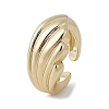 Brass Adjustable Open Rings RJEW-K257-62G-1