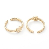 Brass Cuff Rings RJEW-Z006-L-01G-3