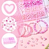 Pink Color Theme DIY Jewerly Making Kit DIY-FS0008-78-2