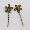 Vintage Iron Hair Bobby Pin Findings IFIN-J039-17AB-NF-1