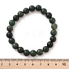 Natural Moss Agate Beads Stretch Bracelets X-BJEW-F380-01-B15-7