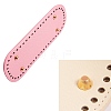 2Pcs 2 Colors PU Leather Knitting Crochet Bags Nail Bottom Shaper Pad DIY-SZ0001-84B-4