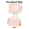 Paper Table Place Cards AJEW-WH0270-55B-2