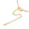 Brass Cable Chain Anklets AJEW-AN00411-3