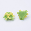 Flatback Resin Flower Cabochons CRES-S240-M-2